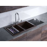 Мойка OMOIKIRI BOSEN 80-2-BL Tetogranit/черный 4993836