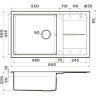 Мойка OMOIKIRI SUMI 86-BL Tetogranit/черный 4993646
