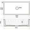 Мойка OMOIKIRI MIKURA 91-CC Natceramic/cappuccino coffee 4997091